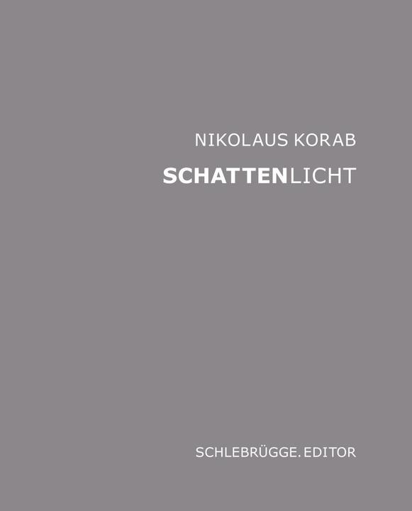 Produktbild Schattenlicht (Deutsch, Nikolaus Korab, 2017)