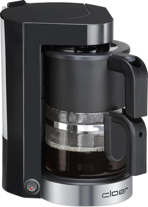 Produktbild Cloer Kaffeemaschine schwarz/Inox