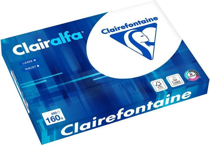 Image du produit Clairefontaine Clairalfa (160 g/m², 250 x, A4)