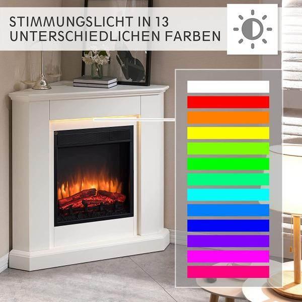 Image du produit Balderia Cheminée électrique LED