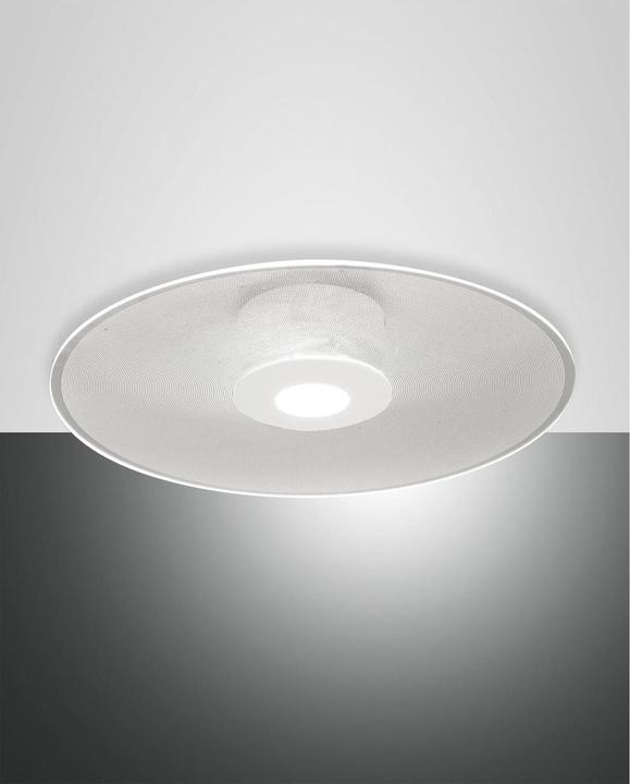 Actual product image Fabas Luce LED ceiling light anb 18W Anemone 3000K 1275lm ws mt DALI IP20 Ø450mm Kst opal (1500 lm)