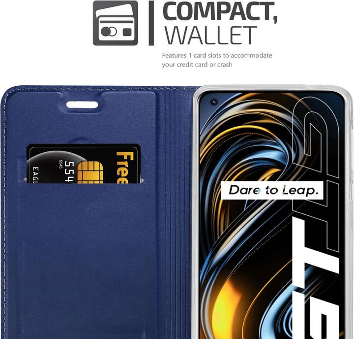 Actual product image Cadorabo Classy Book Case for Realme GT / GT Neo 2T / Q3 PRO (Realme GT Neo 2T, Realme Q3 Pro 5G)