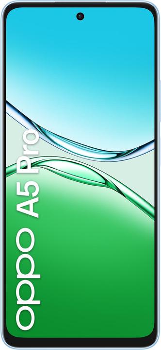 Actual product image OPPO A5 Pro (256 GB, feather blue, 6.67", Dual SIM, 4G)