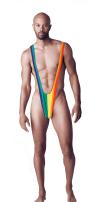 Actual product image Sombo Mankini Rainbow (One size)