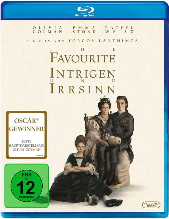 Produktbild The Favourite - Intrigen und Irrsinn - Blu-ray (Blu-ray, 2018, Deutsch, Englisch)