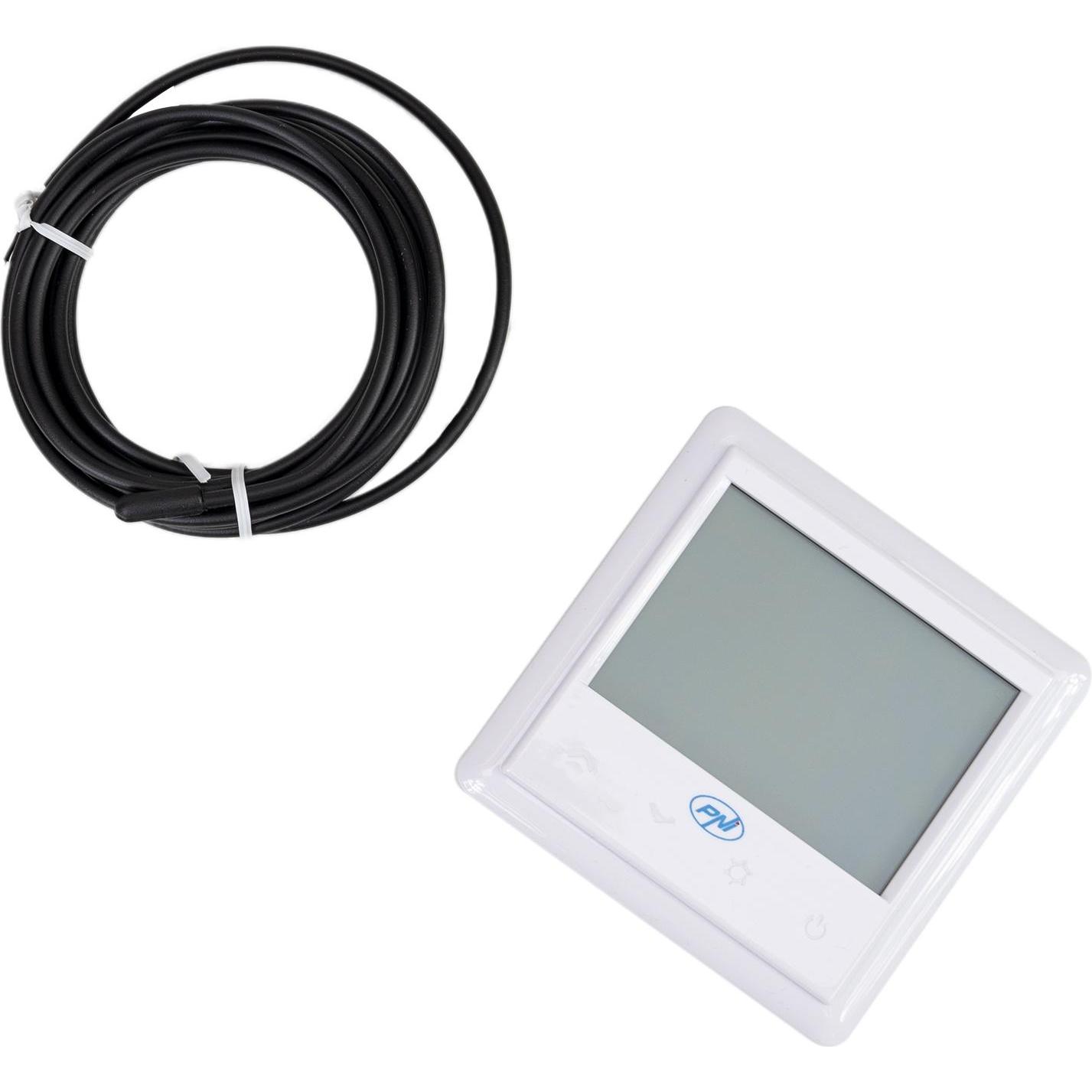 PNI Eingebauter intelligenter Thermostat CT25PE WiFi, Internetsteuerung der elektrischen Fussbodenhei, Thermostat
