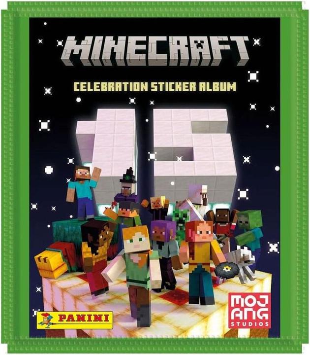 Produktbild Panini Minecraft Sticker Collection Eco-Blister 15th Anniversary Celebration *Deutsche Version*