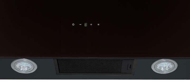 Productafbeelding Wolkenstein Kopffreihaube W S5-80 ABTZ BxT 80 x 38,6 cm schwarz (Wandkap)