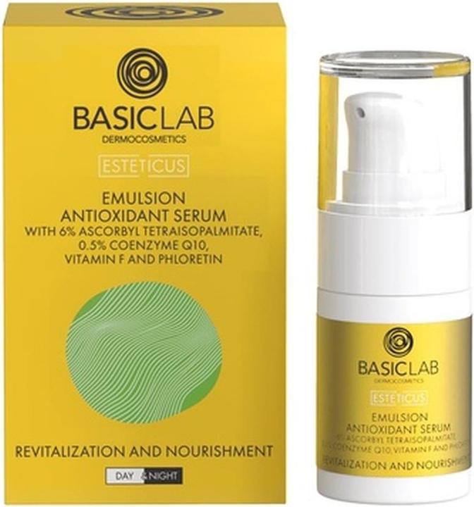 Produktbild BasicLab Dermocosmetics Emulsion Gesichtsserum mit Vitamin C 15ml (15 ml)