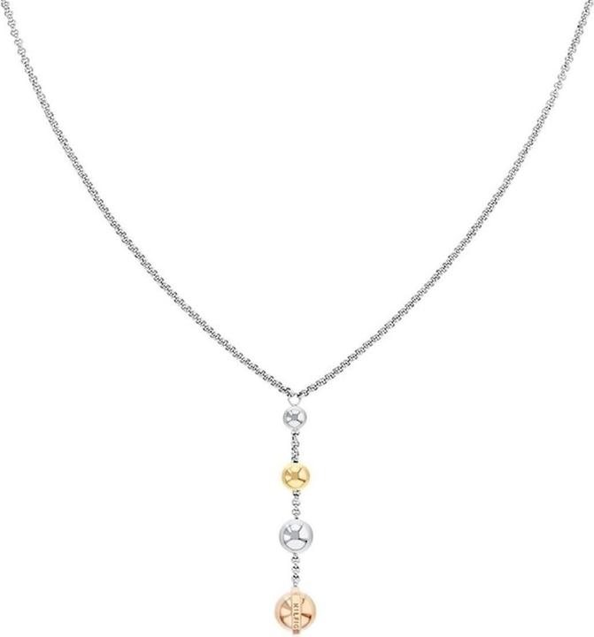 Tommy Hilfiger Fashionable Femmes collier fait d'acier métallique Orb 2780819 (Acier inoxydable)