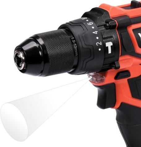 Produktbild Yato 18V 42Nm 1x2.0Ah Lithium Ion Brushless Return, YT-82796