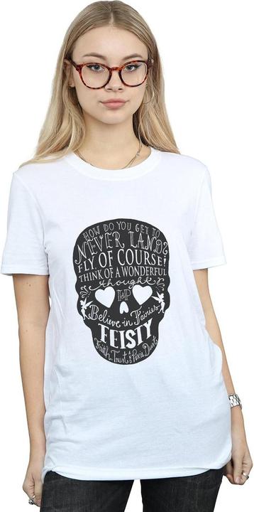 Immagine prodotto Disney Tinker Bell Skull Maglietta Ampia Donna (L)