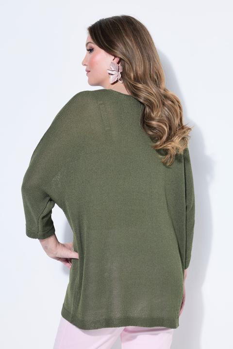 Produktbild Miamoda Pullover, Feinstrick, 3/4-Fledermausärmel (60)