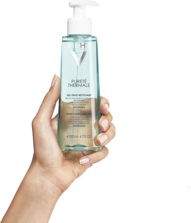 Produktbild Vichy Pureté Thermale Erfrischendes Reinigungsgel (Reinigungstücher Gesicht, 200 ml)