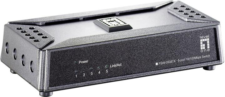 Produktbild LevelOne FSW-0508TX: 5Port Switch (5 Ports)