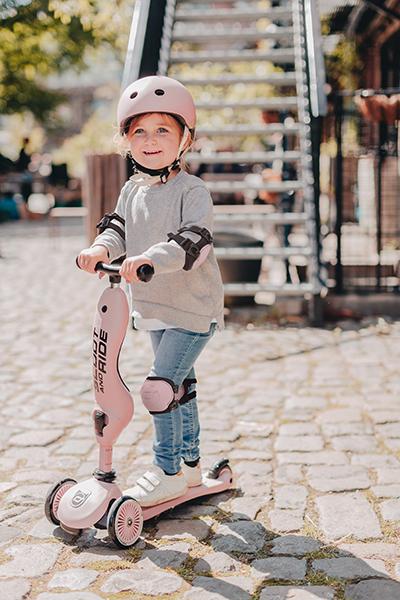 Image du produit Scoot and Ride Scoot & Ride Προστατευτικό Set Για Παιδικό Πατίνι XXS Rose 00016 (XXS, Genouillère, Coudes, 4 pièces)