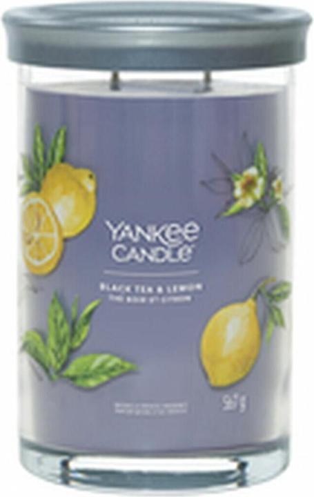 Actual product image Yankee Candle Black Tea & Lemon Signature Large Tumbler Scented Candle