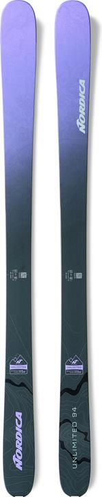 Nordica Unbegrenzt 94 Tourenski 24/25 (158 cm, Ohne Bindung)
