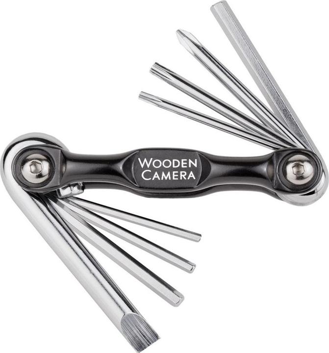 Image du produit Wooden Camera Multi-tool (Metric, Imperial, Screwdriver) (3/16 inch, 2.5mm, 3mm, 4mm, T10, T20, #1