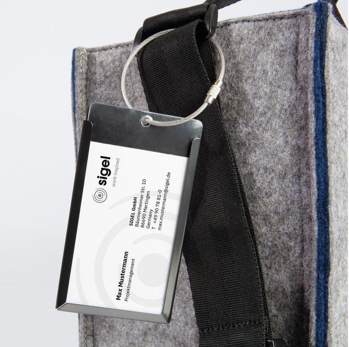 Image du produit Sigel Notebooktasche Desk Sharing Bag Bicolor M, Grau/Blau 15.4 (15.40")
