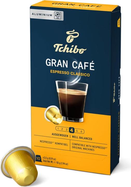 Tchibo Gran Café Espresso Classico (10 x Port.)