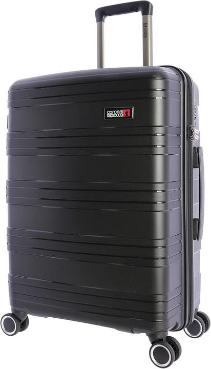 Image du produit Coronel Tapiocca Valise cabine robuste avec roues multidirectionnelles et serrure intégrée (52 l)