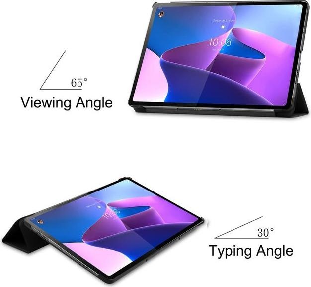 Actual product image MU Classic Triple foldable leather cover (Tab P12 Pro)