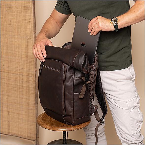 Immagine prodotto The Chesterfield Brand Remo Daypack Leder 47 cm Laptopfach (21 l)