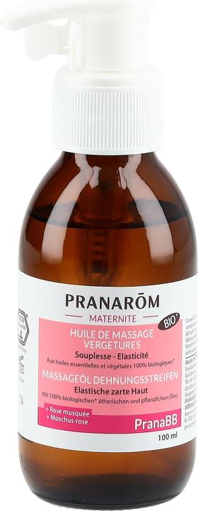 Produktbild Pranarom PranaBB Schwangerschaft Massageöl Dehnungsstreifen Bio (100 ml)