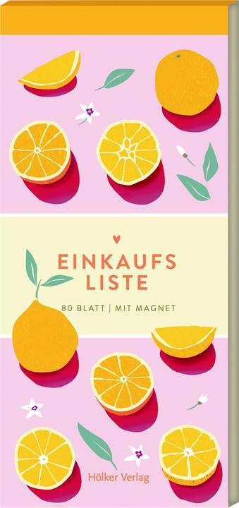 Actual product image Shopping list - Oranges (German, 2024)