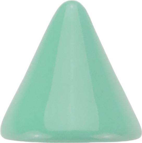 Image du produit Star Piercing Micro Cone vert pastel (sans laiton, Acier chirurgical 316L)