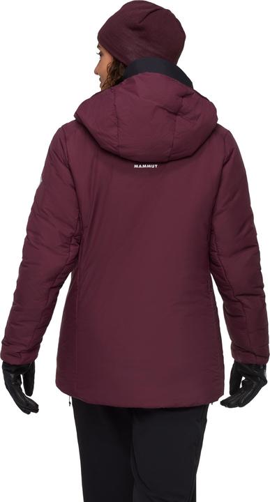 Actual product image Mammut Rime Pro Belay IN Hooded Jacket Women, Kunstfaser Jacke (L)