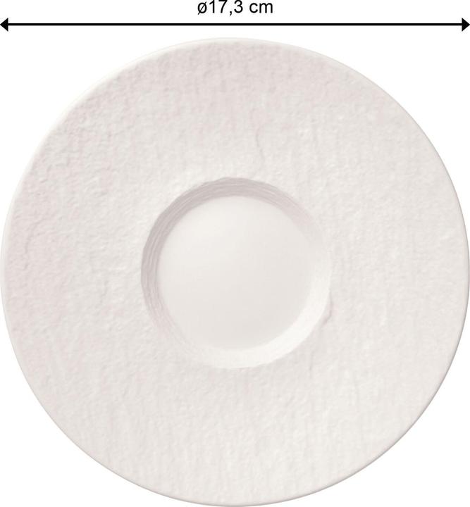 Immagine prodotto Villeroy & Boch Piattino Café au lait Fabbricazione Rock blanc (0 ml, 1 x)