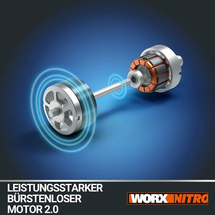 Produktbild Worx WG543E.9 (Akkubetrieb, Laubbläser)