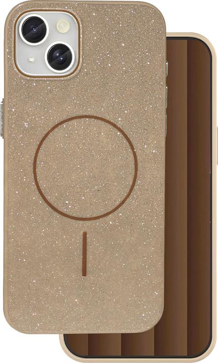 Produktbild OEM Glitter Thin Mag case for iPhone 17 brown (Apple iPhone 17)