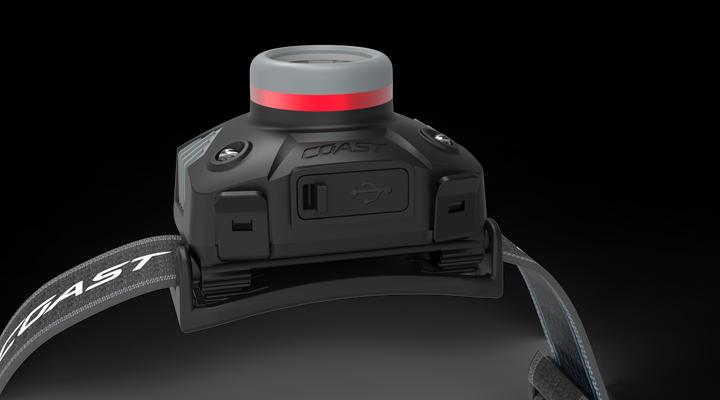 Produktbild Coast FLX6 Stirnlampe mit dreifarbigem Licht (550 lm)
