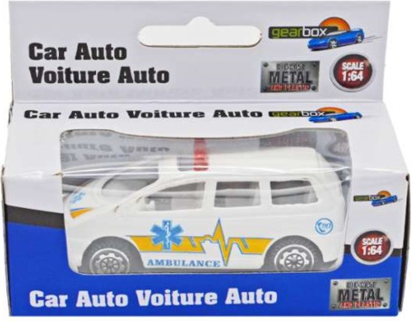Actual product image Gearbox Car die-cast 12 assorted