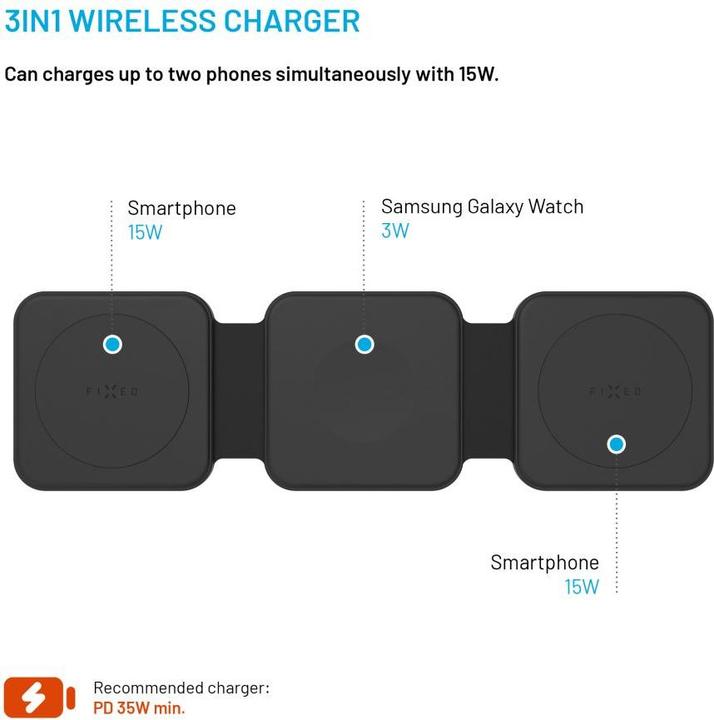 Actual product image Fixed Flex for Samsung, black (35 W)