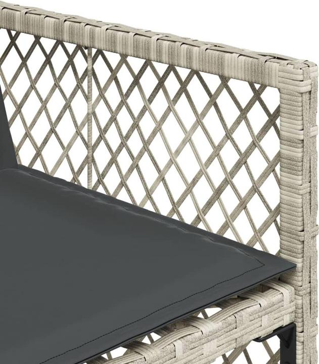 Produktbild vidaXL Garten Essgruppe (110 x 106 x 73 cm)