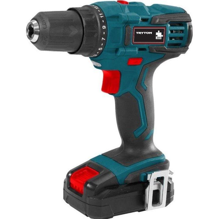 Tryton, Bohrmaschine + Akkuschrauber, TJV10 20V Bohrmaschine (Akkubetrieb)