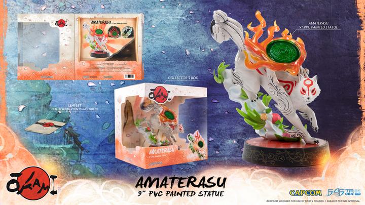 Actual product image First 4 Figures Okami: Amaterasu 9" Figures