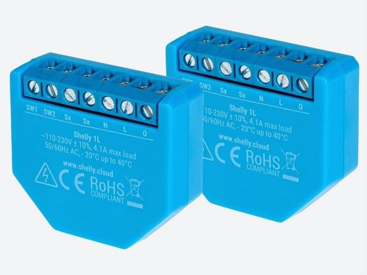 Produktbild Shelly WLAN-Schaltaktor 1L WiFi-Relais (Schaltaktor)