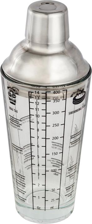 Xavax shaker Glass cocktail shaker, 400 ml (Cocktail shaker)