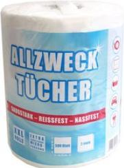 Immagine prodotto Fripa Panni per la pulizia multiuso in tessuto, bianchi, in rotolo, resistenza all'umido XXL, extra (1 pz.)