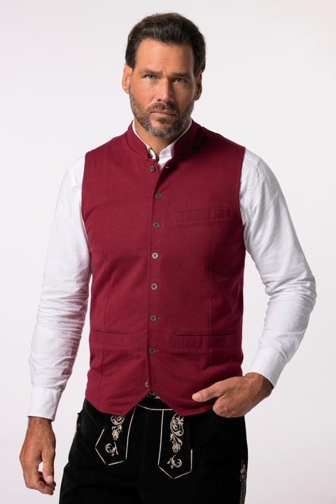 Produktbild JP1880 Weste, Tracht, Sweat, Stehkragen, Stickerei, bis 7 XL (3XL)