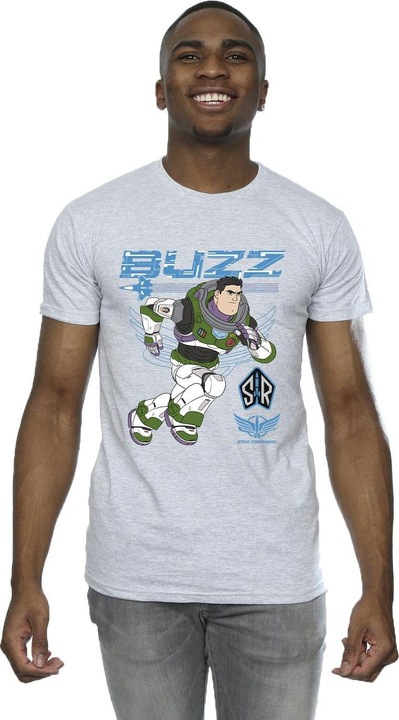 Immagine prodotto Disney Lightyear Buzz Run To Action Maglietta Uomo (5XL)