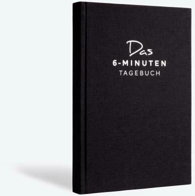 Produktbild Das 6-Minuten-Tagebuch (Deutsch, Dominik Spenst, 2019)
