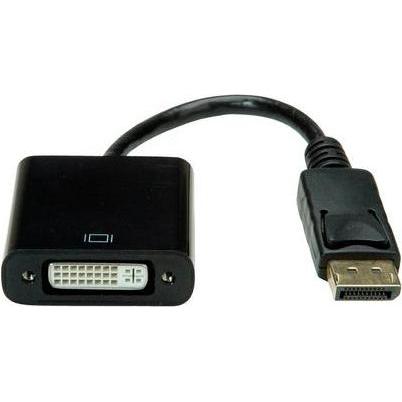 Value Adattatore Video - Dual Link - Displayport (M (Dvi, 15 Cm), Adattatore Dati + Video