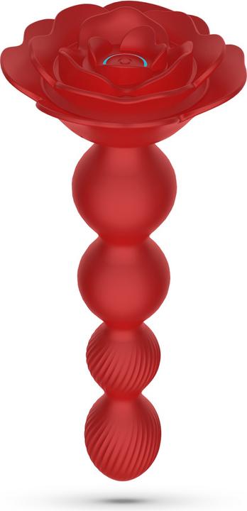 Produktbild Crushious Rosaline - Rotating Anal Rose Plug with Remote Control - Red