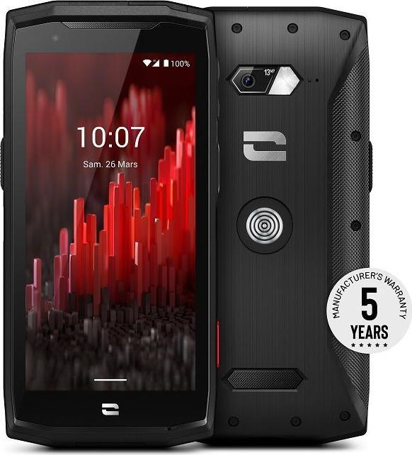 Image du produit Crosscall Core M5 (64 Go, Noir, 4.95", Double SIM, 13 Mpx, 4G)